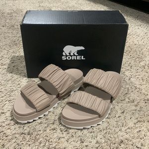 Sorel roaming two strap slide sandal